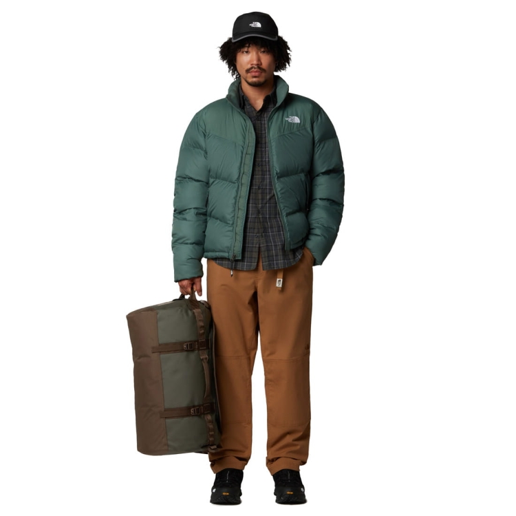 Torba turystyczna The North Face Base Camp Duffel S - New Taupe Green-Smokey Brown-Utility Brown