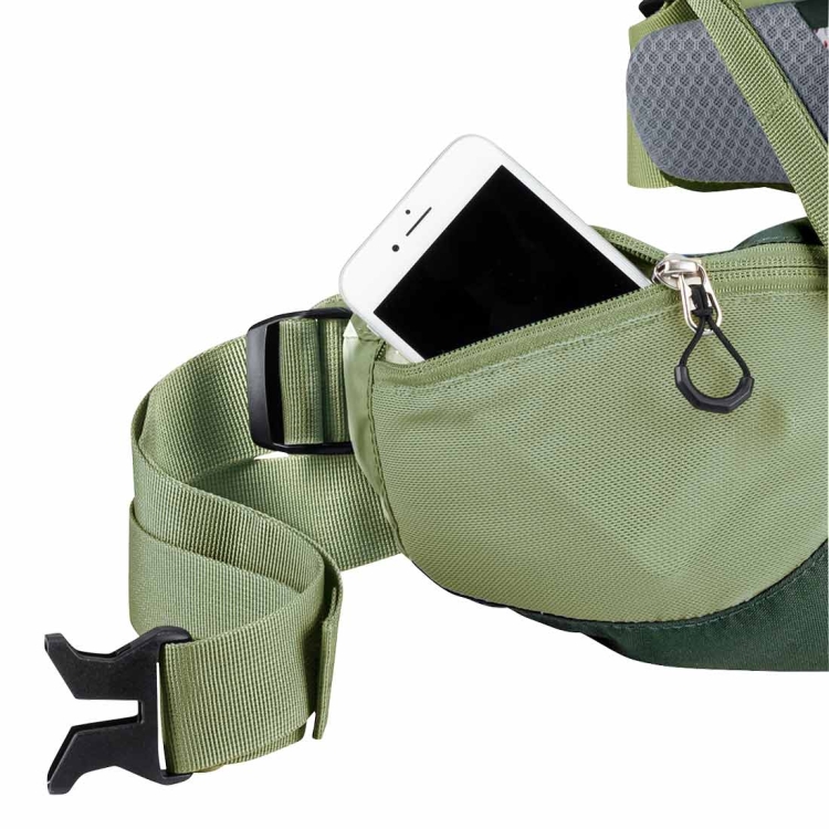 Damski plecak turystyczny Deuter Aircontact Core 45+10 SL - Grove-Ivy