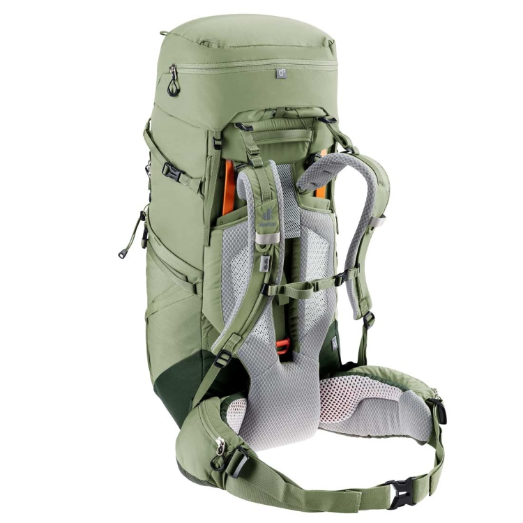 Damski plecak turystyczny Deuter Aircontact Core 45+10 SL - Grove-Ivy
