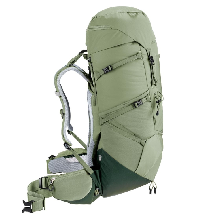 Damski plecak turystyczny Deuter Aircontact Core 45+10 SL - Grove-Ivy