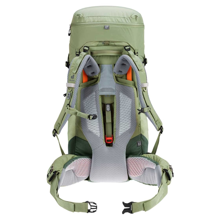 Damski plecak turystyczny Deuter Aircontact Core 45+10 SL - Grove-Ivy