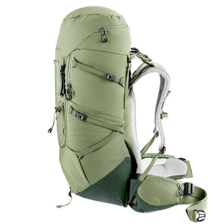 Damski plecak turystyczny Deuter Aircontact Core 45+10 SL - Grove-Ivy