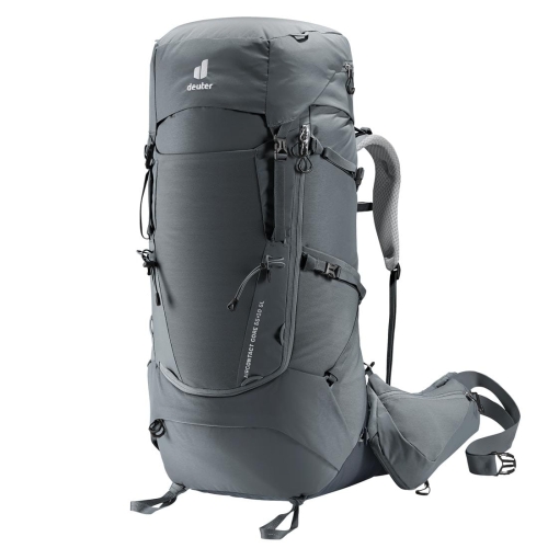 Damski plecak turystyczny Deuter Aircontact Core 55+10 SL - Graphite-Black