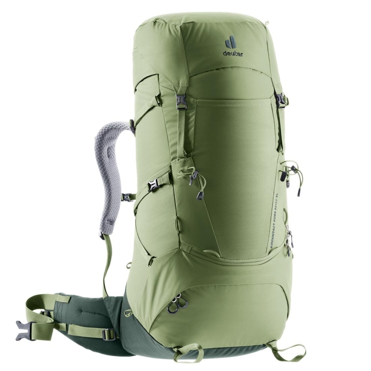 Damski plecak turystyczny Deuter Aircontact Core 55+10 SL - Grove-Ivy