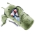 Damski plecak turystyczny Deuter Aircontact Core 55+10 SL - Grove-Ivy