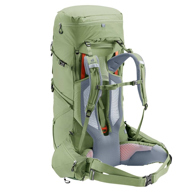 Damski plecak turystyczny Deuter Aircontact Core 55+10 SL - Grove-Ivy