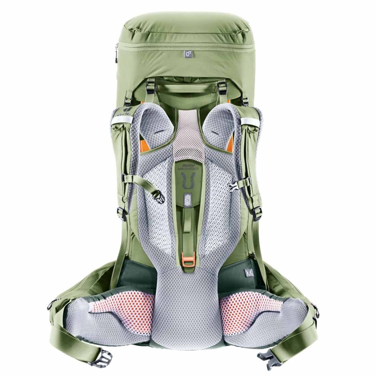 Damski plecak turystyczny Deuter Aircontact Core 55+10 SL - Grove-Ivy