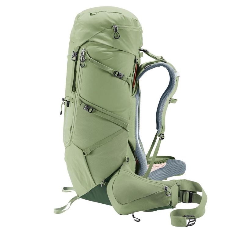 Damski plecak turystyczny Deuter Aircontact Core 55+10 SL - Grove-Ivy