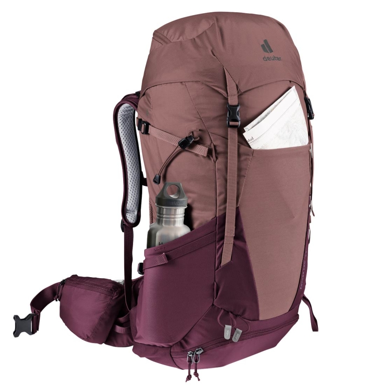 Hikkingowy plecak damski Deuter Futura Pro 38 SL - Ashrose-Cassis