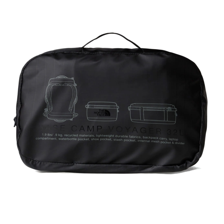 Torba podróżna The North Face Base Camp Voyager 32L - TNF Black-Asphalt Grey