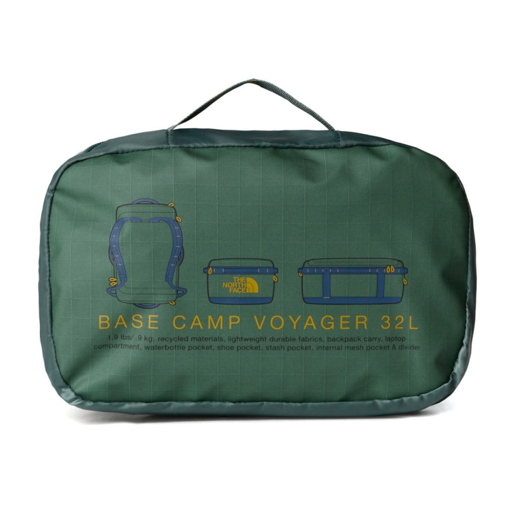 Torba podróżna The North Face Base Camp Voyager 32L - Duck Green-Shady Blue