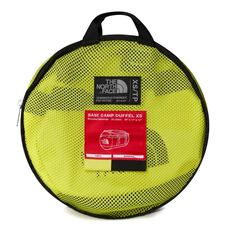Torba turystyczna The North Face Base Camp Duffel XS - Sulphur Spring Green-TNF Black