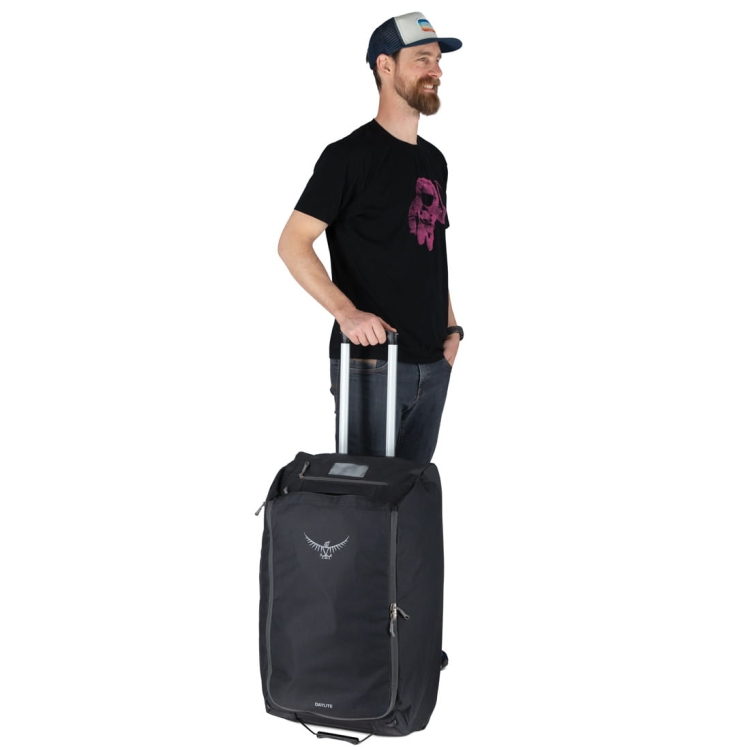 Walizka na kółkach Osprey Daylite Wheeled Duffel 85 - Black