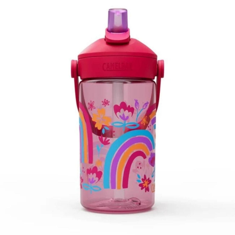 Butelka dla dzieci CamelBak Thrive Flip Straw Kids Bottle 400 ml – Rainbow Floral