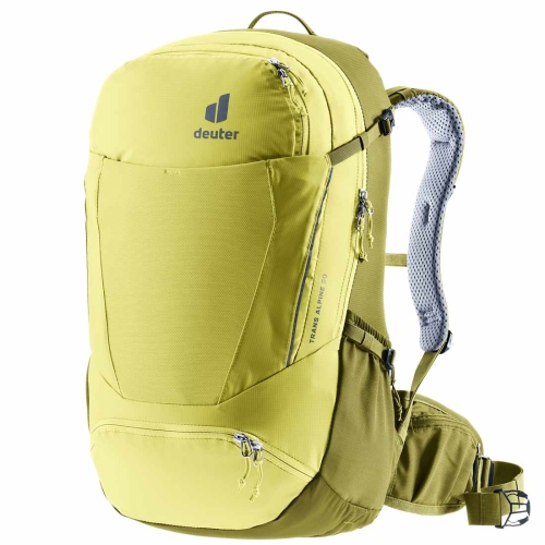 Pojemny plecak rowerowy Deuter Trans Alpine 30 - Sprout-Cactus