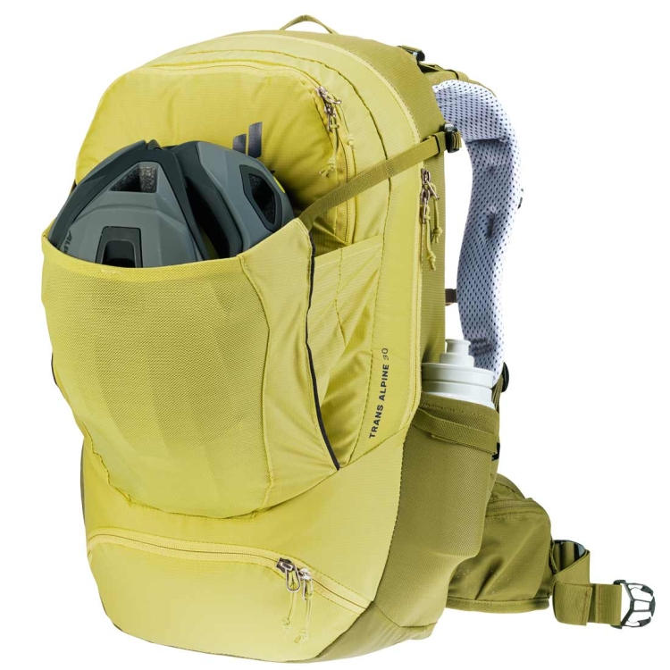 Pojemny plecak rowerowy Deuter Trans Alpine 30 - Sprout-Cactus