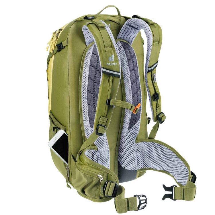 Pojemny plecak rowerowy Deuter Trans Alpine 30 - Sprout-Cactus