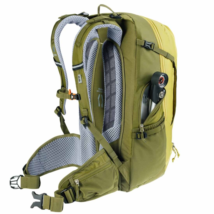 Pojemny plecak rowerowy Deuter Trans Alpine 30 - Sprout-Cactus