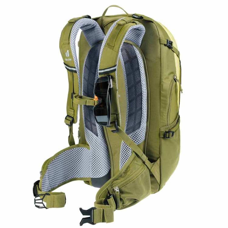 Pojemny plecak rowerowy Deuter Trans Alpine 30 - Sprout-Cactus