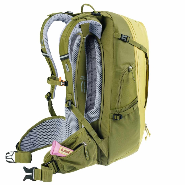 Pojemny plecak rowerowy Deuter Trans Alpine 30 - Sprout-Cactus