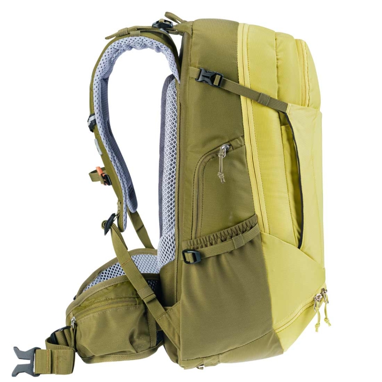 Pojemny plecak rowerowy Deuter Trans Alpine 30 - Sprout-Cactus