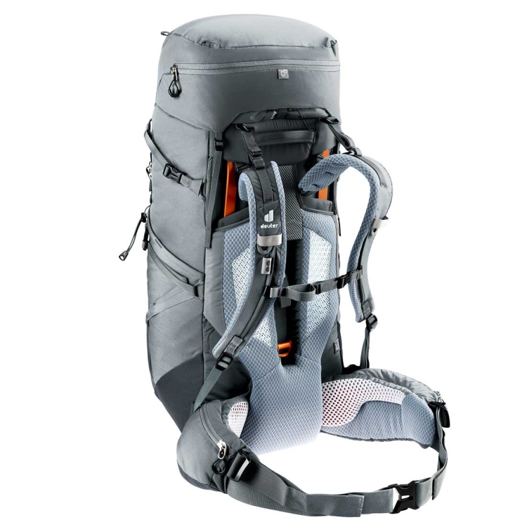 Damski plecak turystyczny Deuter Aircontact Core 45+10 SL - Graphite-Black