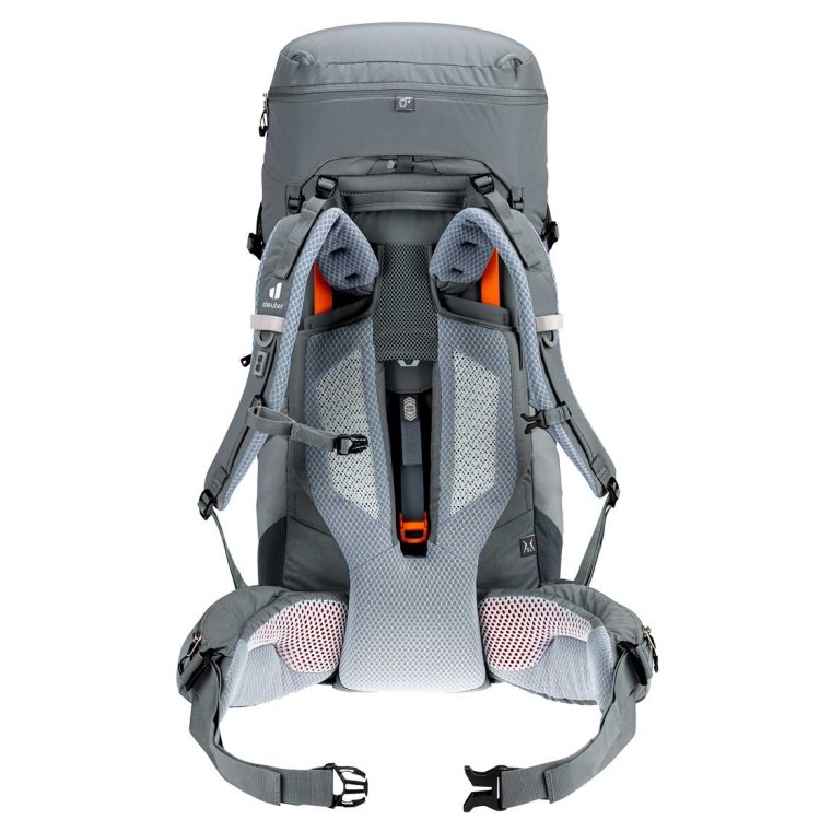 Damski plecak turystyczny Deuter Aircontact Core 45+10 SL - Graphite-Black