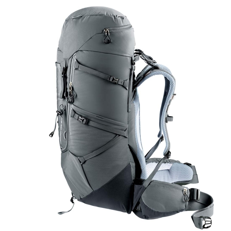 Damski plecak turystyczny Deuter Aircontact Core 45+10 SL - Graphite-Black