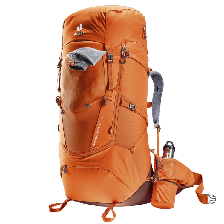 Damski plecak turystyczny Deuter Aircontact Core 65+10 SL - Chestnut-Umbra