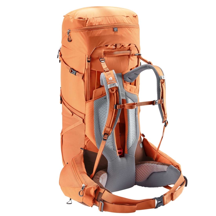 Damski plecak turystyczny Deuter Aircontact Core 65+10 SL - Chestnut-Umbra