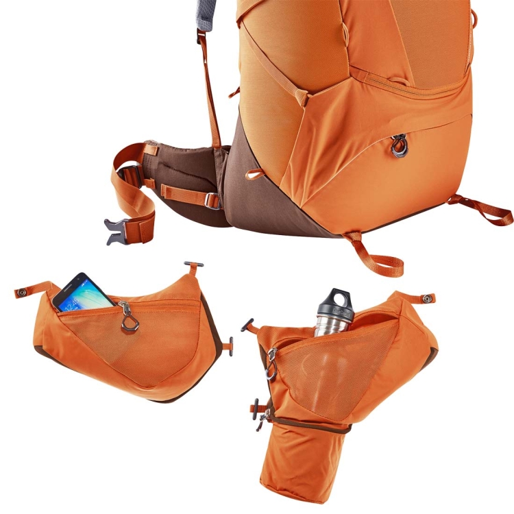 Damski plecak turystyczny Deuter Aircontact Core 65+10 SL - Chestnut-Umbra