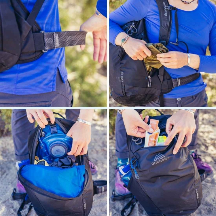 Plecak turystyczny Gregory Kiro 20 – Alpine Black