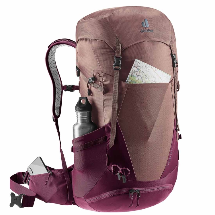 Damski plecak turystyczny Deuter Futura 30 SL - Ashrose-Cassis