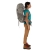 Damski plecak dwukomorowy Osprey Renn 50 - Pediment Grey/Linen Tan
