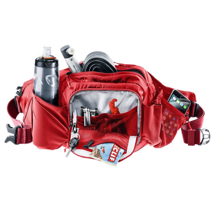 Biodrówka rowerowa Deuter Pulse 5 - Cherry-Masala