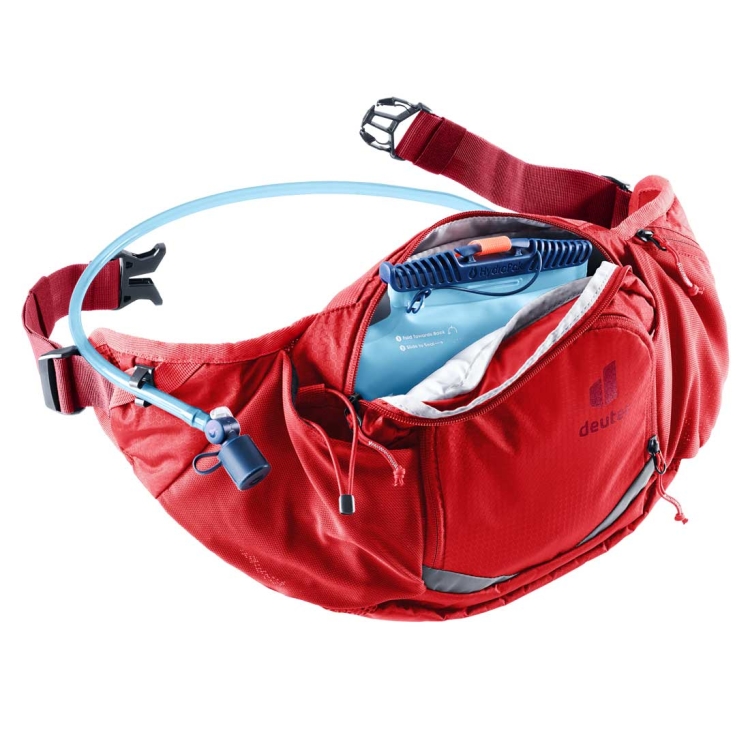 Biodrówka rowerowa Deuter Pulse 5 - Cherry-Masala