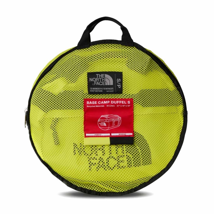 Torba turystyczna The North Face Base Camp Duffel S - Sulphur Spring Green-TNF Black