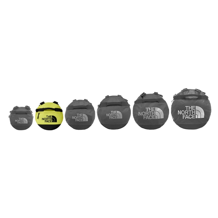 Torba turystyczna The North Face Base Camp Duffel S - Sulphur Spring Green-TNF Black