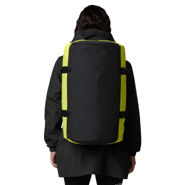 Torba turystyczna The North Face Base Camp Duffel S - Sulphur Spring Green-TNF Black