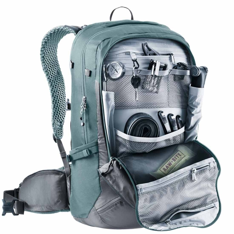 Plecak rowerowy Deuter Trans Alpine Pro 28 - Graphite-Shale