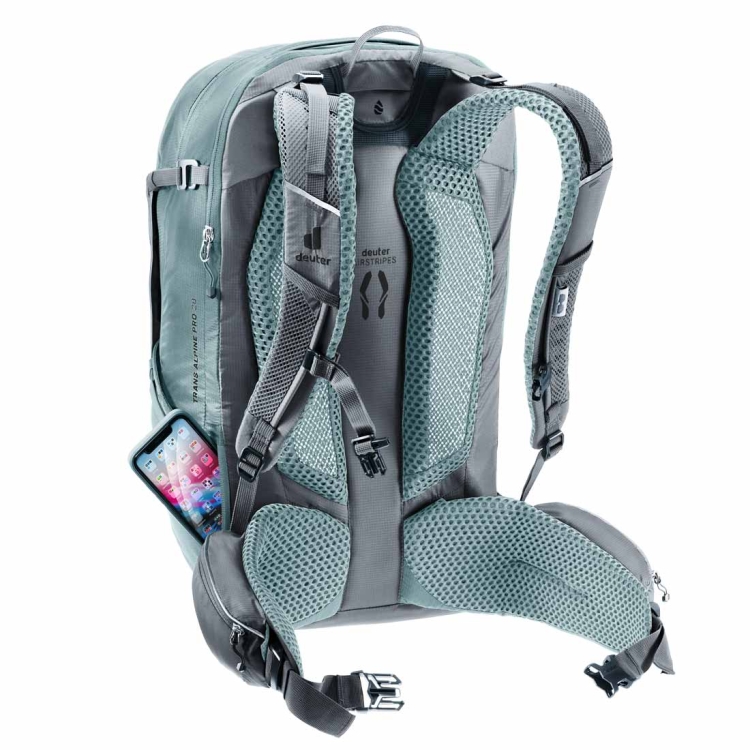 Plecak rowerowy Deuter Trans Alpine Pro 28 - Graphite-Shale