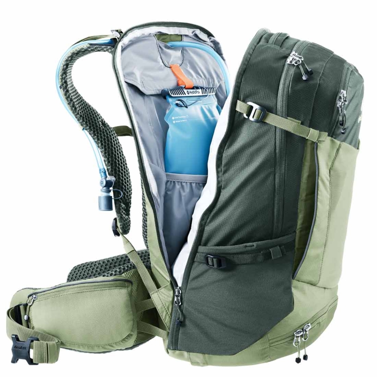 Plecak rowerowy Deuter Trans Alpine Pro 28 - Grove-Ivy