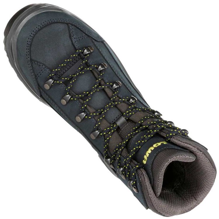 Męskie buty trekkingowe Lowa Renegade GTX MID - Dark Blue/Lime