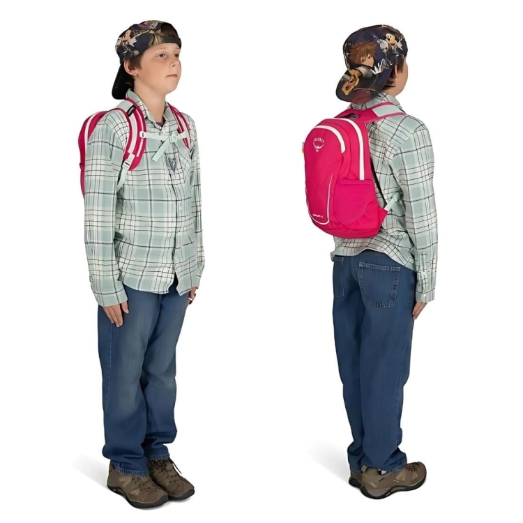 Plecak dla dzieci Osprey Daylite Jr. Pack – Hotspot Pink Frosty Mint