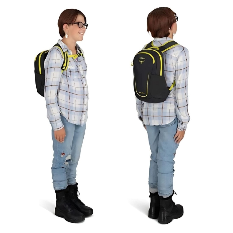 Plecak dla dzieci Osprey Daylite Jr. Pack – Black Lemongrass