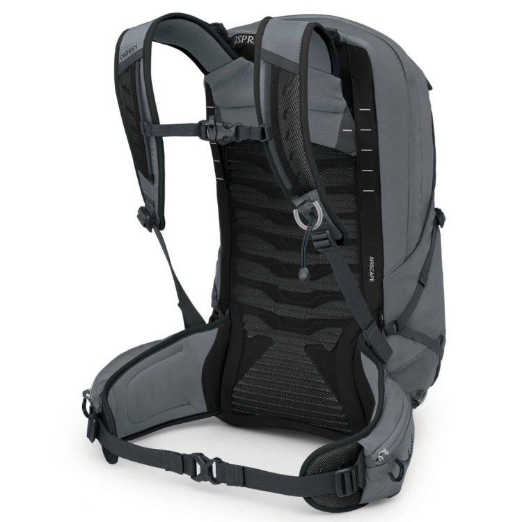 Męski plecak turystyczny Osprey Talon 22 – Phantom Grey/Dark Charcoal