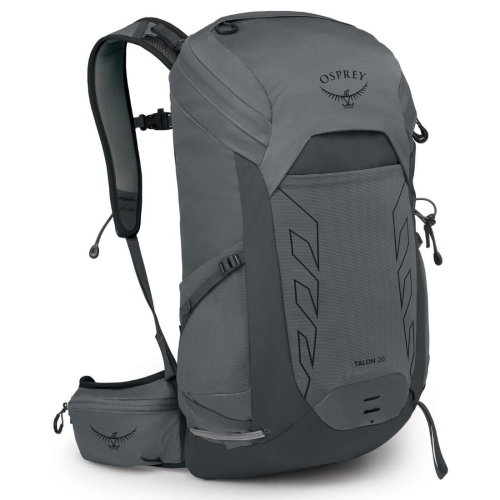Męski plecak turystyczny Osprey Talon 26 – Phantom Grey/Dark Charcoal