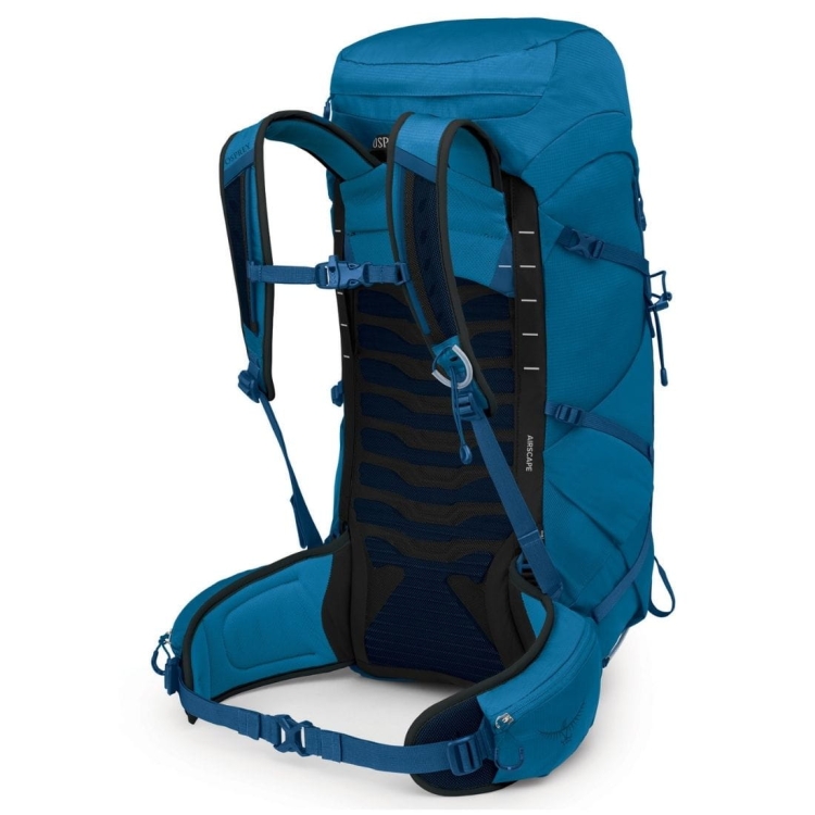 Męski plecak turystyczny Osprey Talon 33 – Scoria Blue/Night Shift