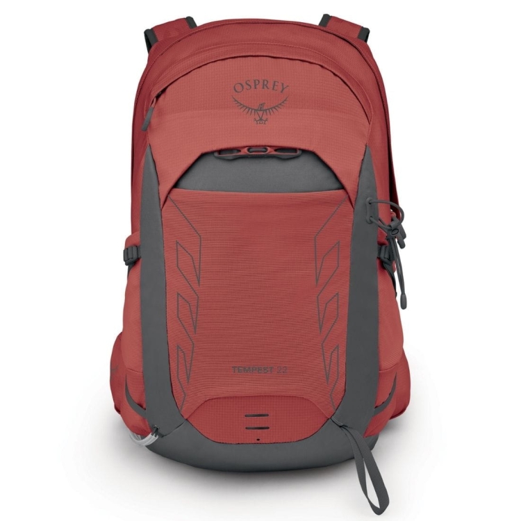 Damski plecak turystyczny Osprey Tempest 22 – Red Pampas/Coal Grey