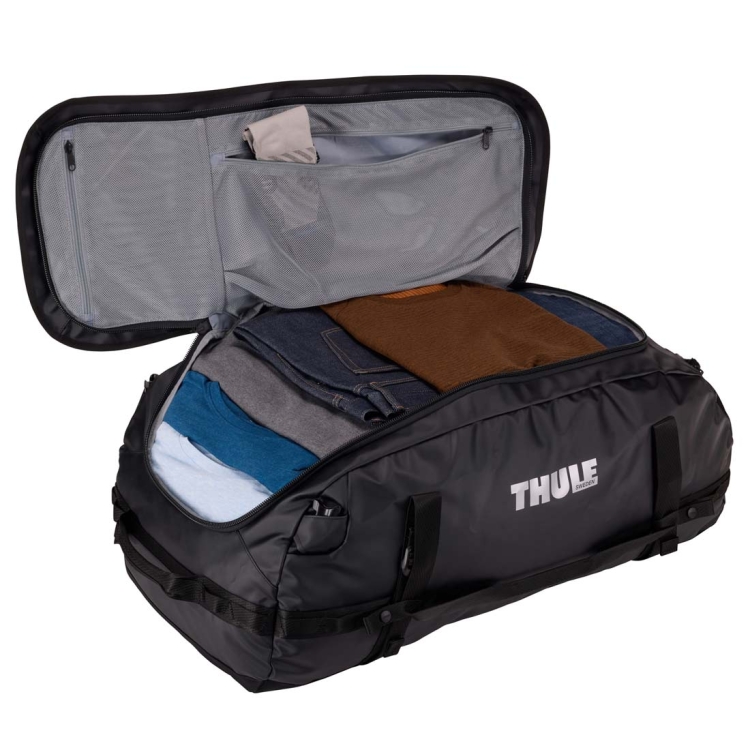 Duża torba podróżna Thule Chasm 90 l - Black